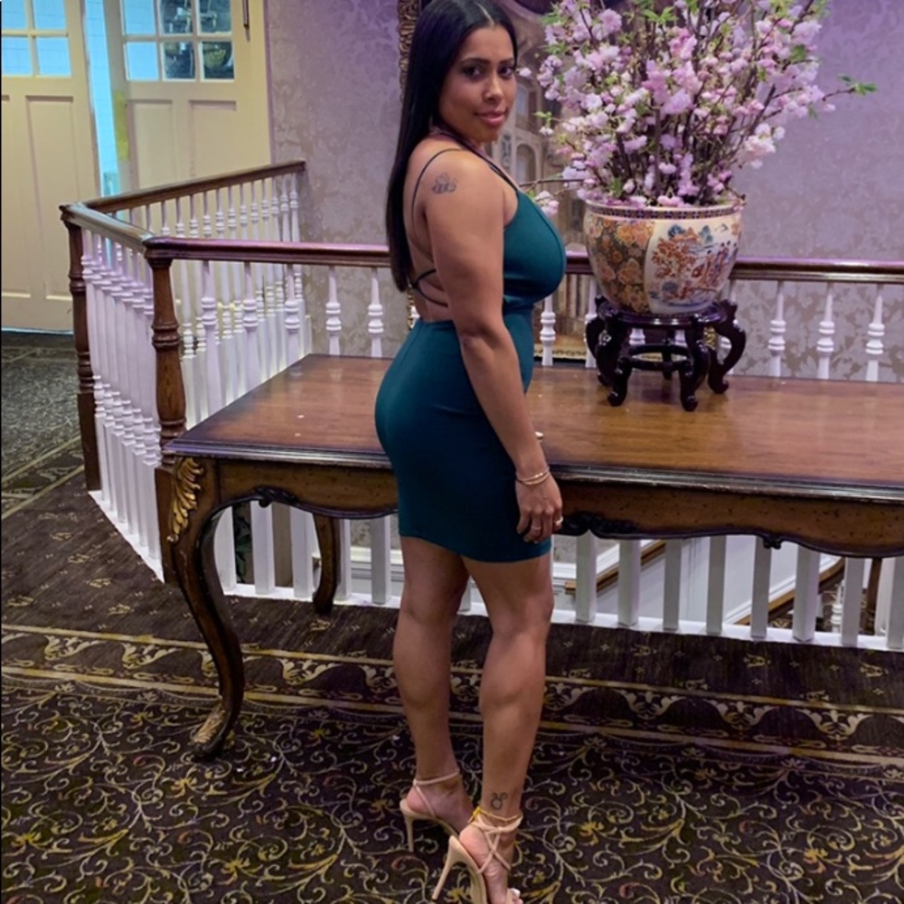 Sexy Strappy Mini Dress